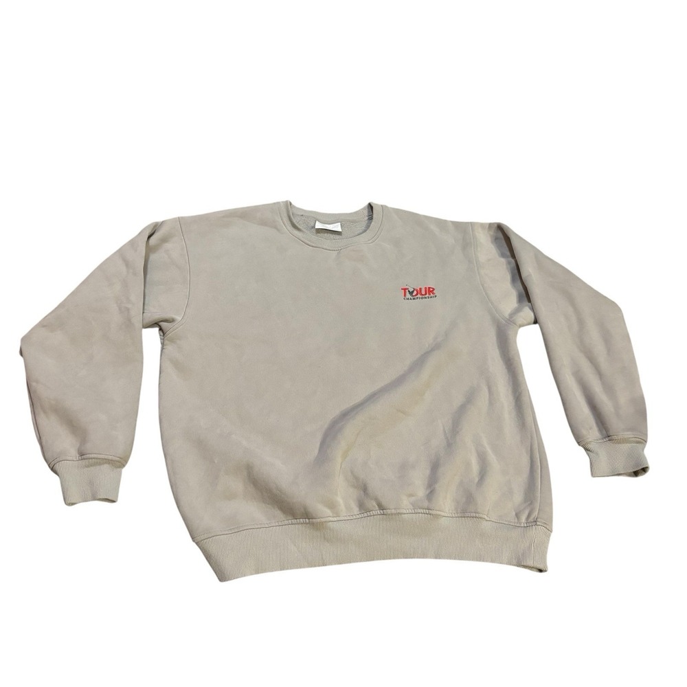 Barstool Golf Sweatshirt PGA‎ Tour Championship Grey Mens Small Golf Fleece